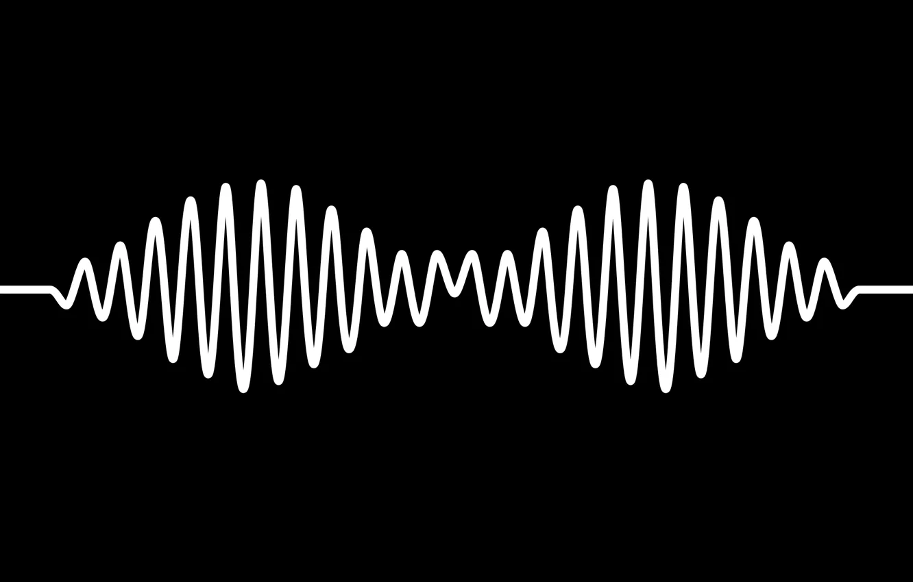 Photo wallpaper black, minimalism, black, Arctic Monkeys
