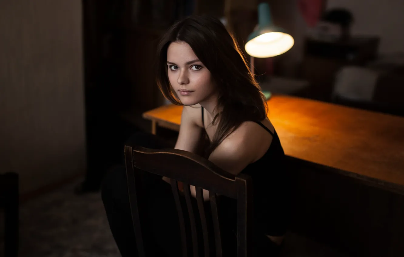 Photo wallpaper sponge, brown-eyed, Andrey Frolov