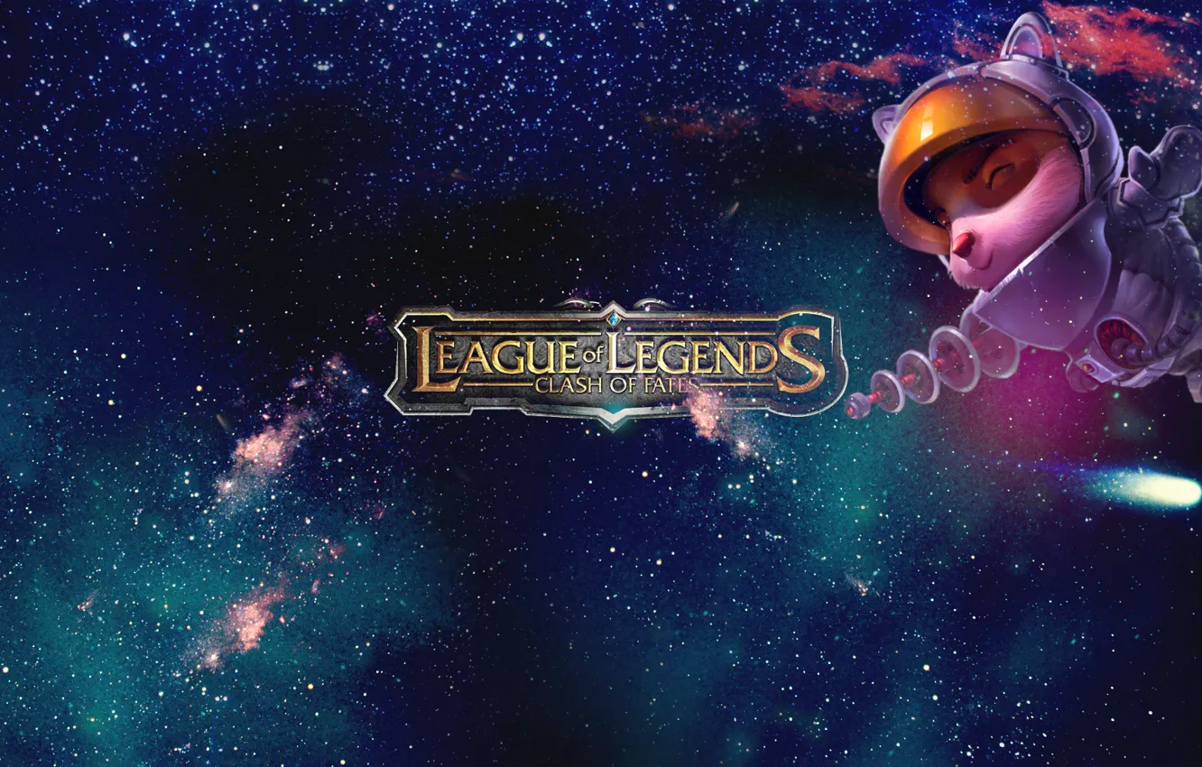 Photo wallpaper space, the game, League Of Legends, amazing game, Timo