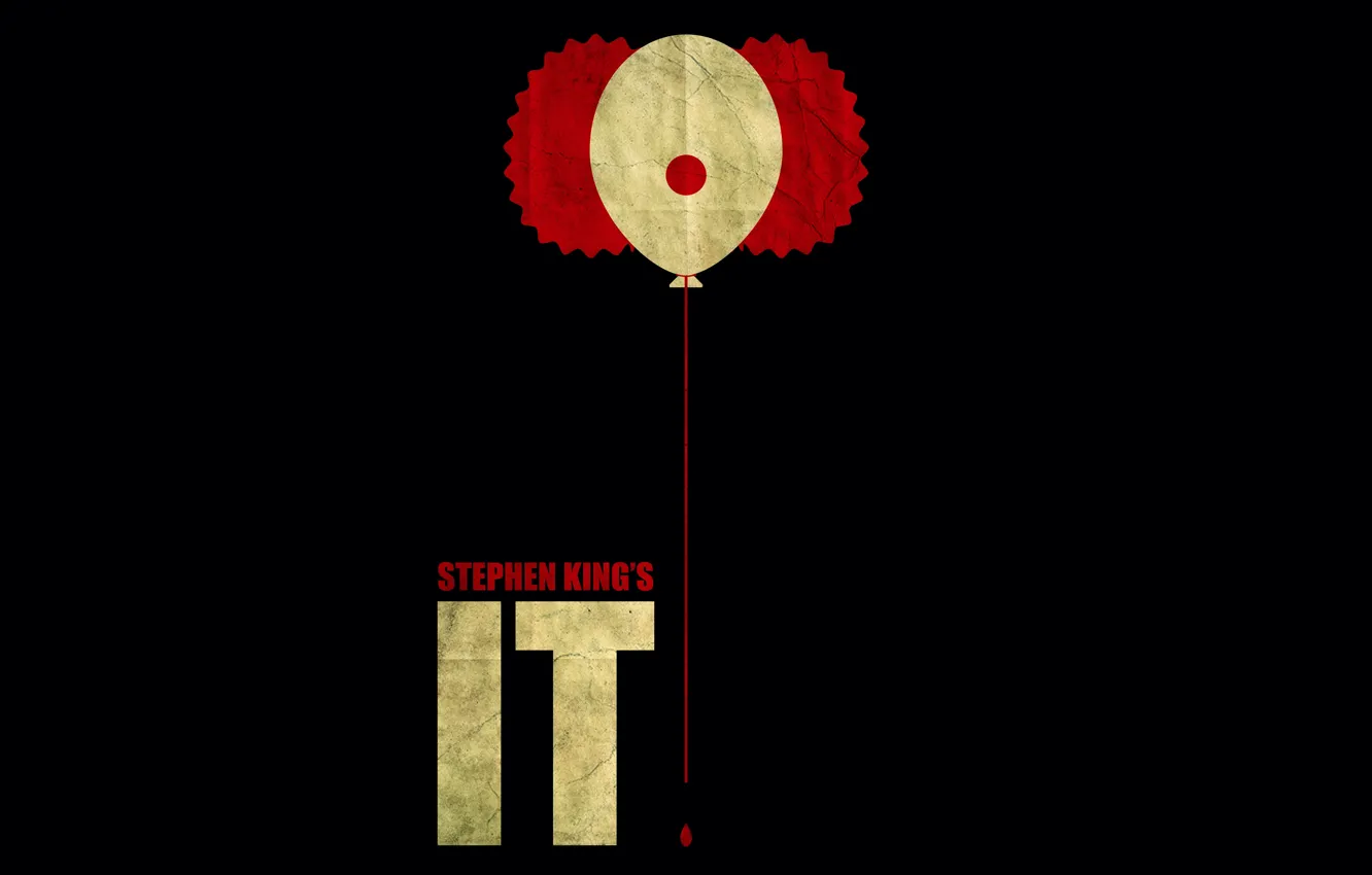 Photo wallpaper It, Stephen King, IT, Pennywise