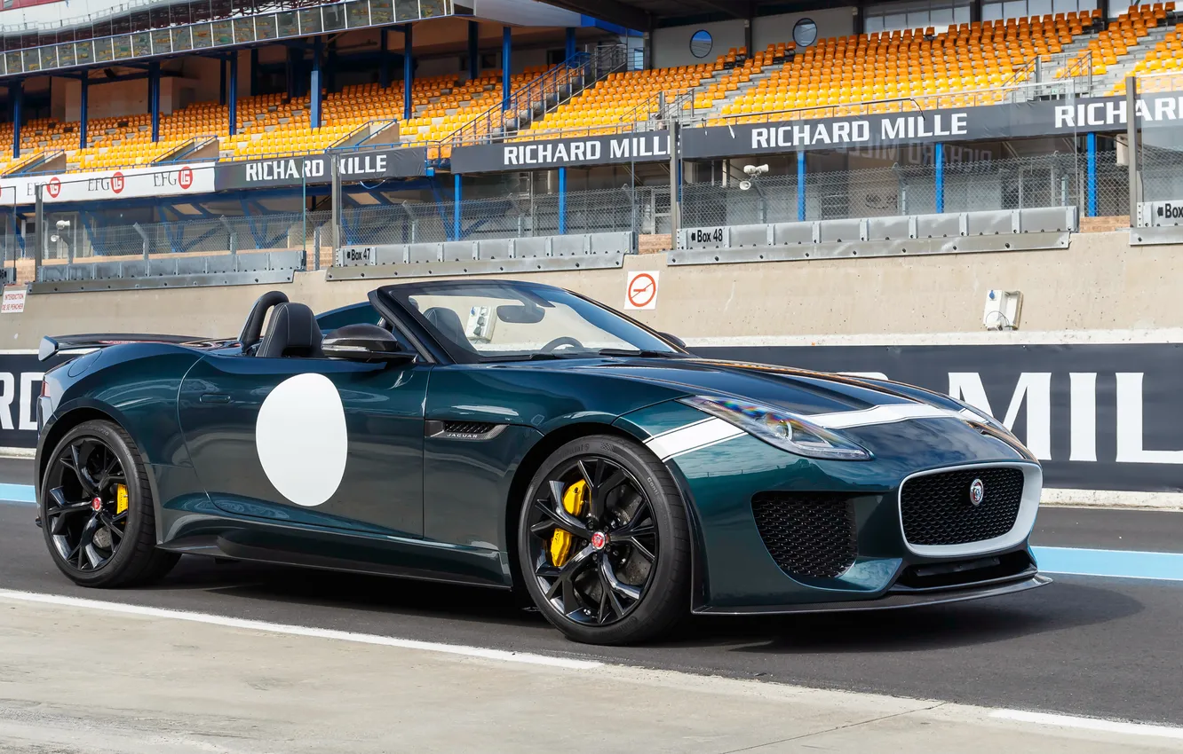 Photo wallpaper Jaguar, Jaguar, F-Type, 2014, Project 7