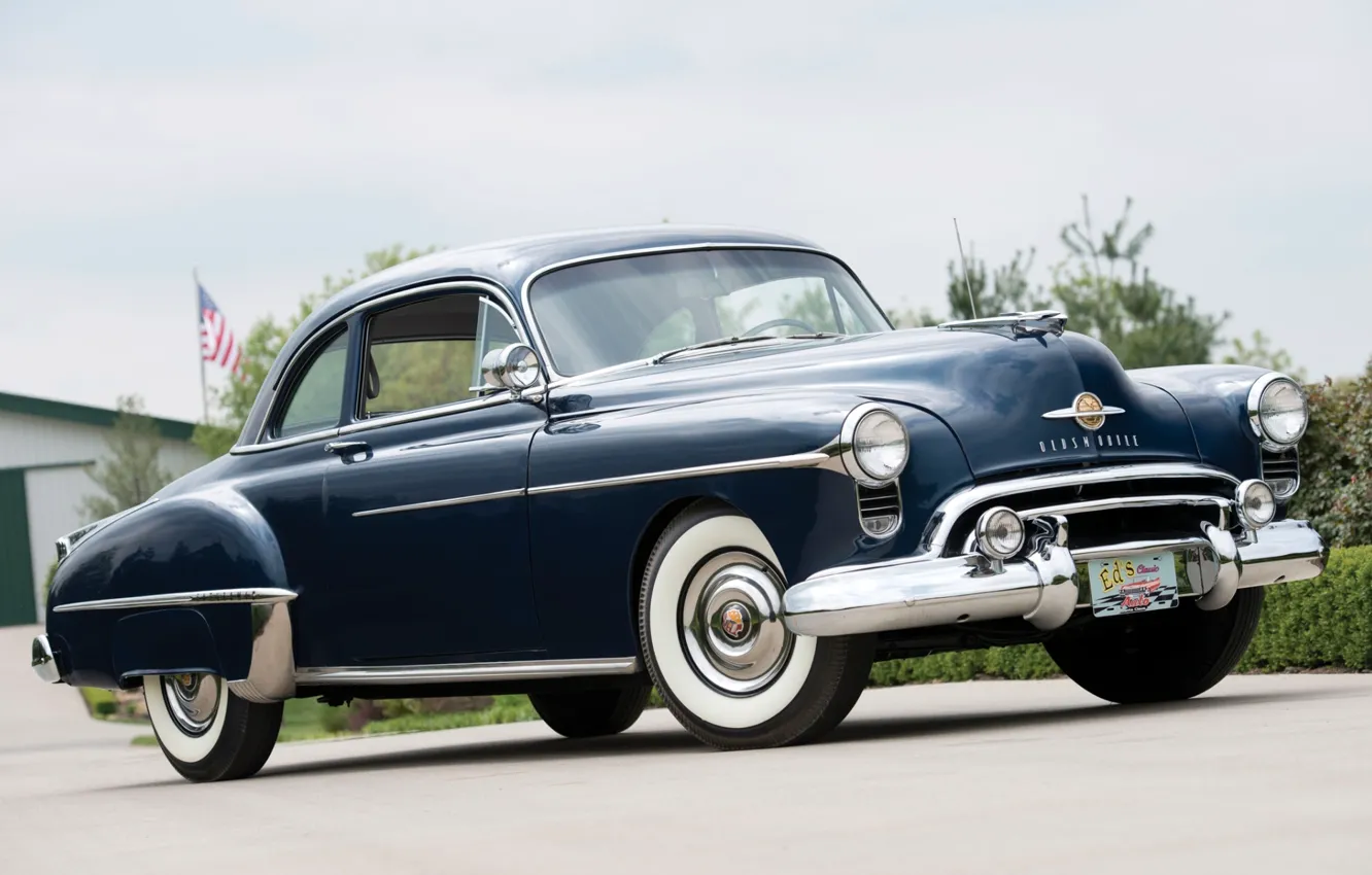 Photo wallpaper Coupe, the front, 1950, Oldsmobile, The Oldsmobile, Futuramic, 88 Club
