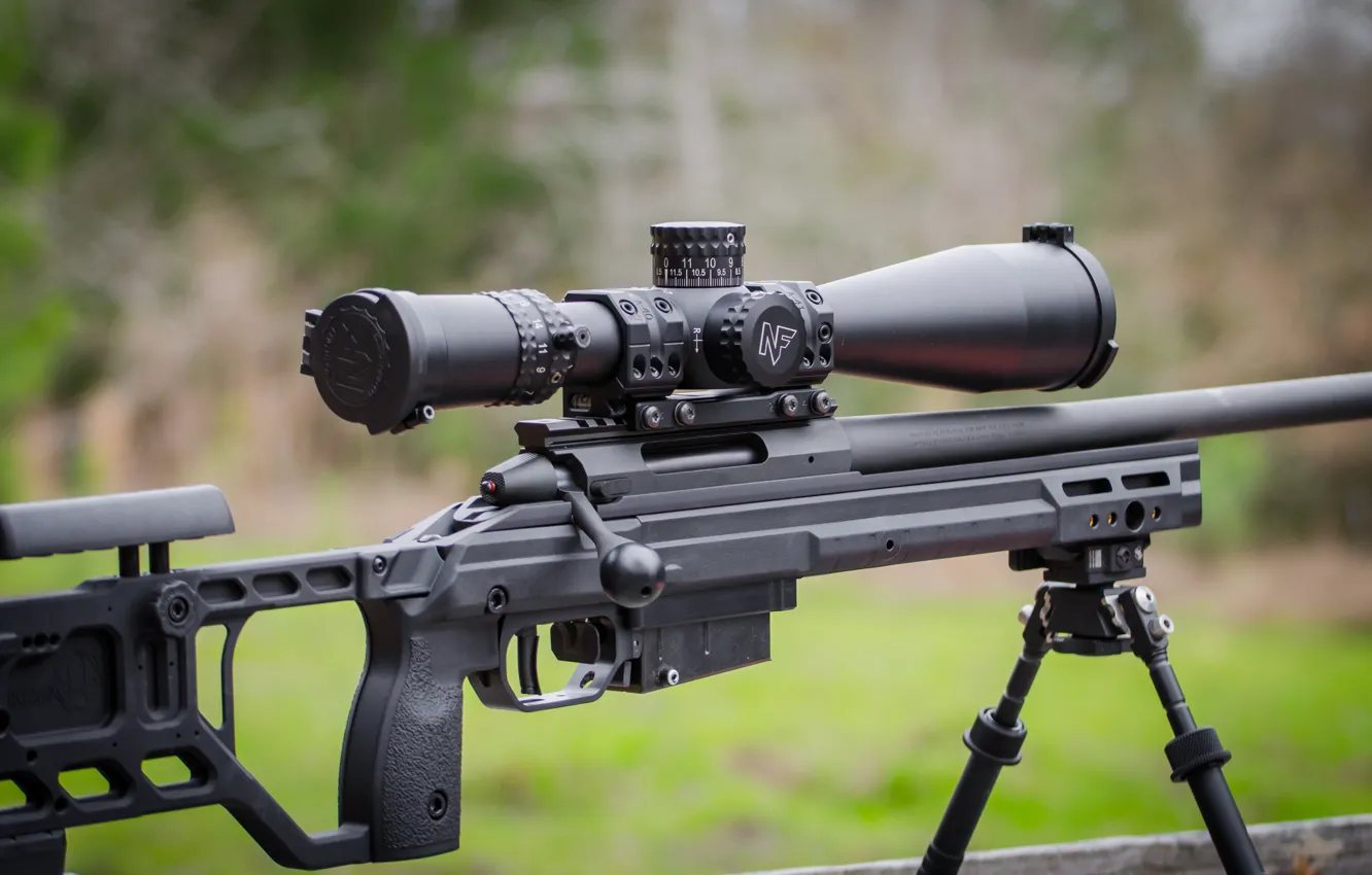 Photo wallpaper company, sniper rifle, production of the Finnish weapons, Sako TRG