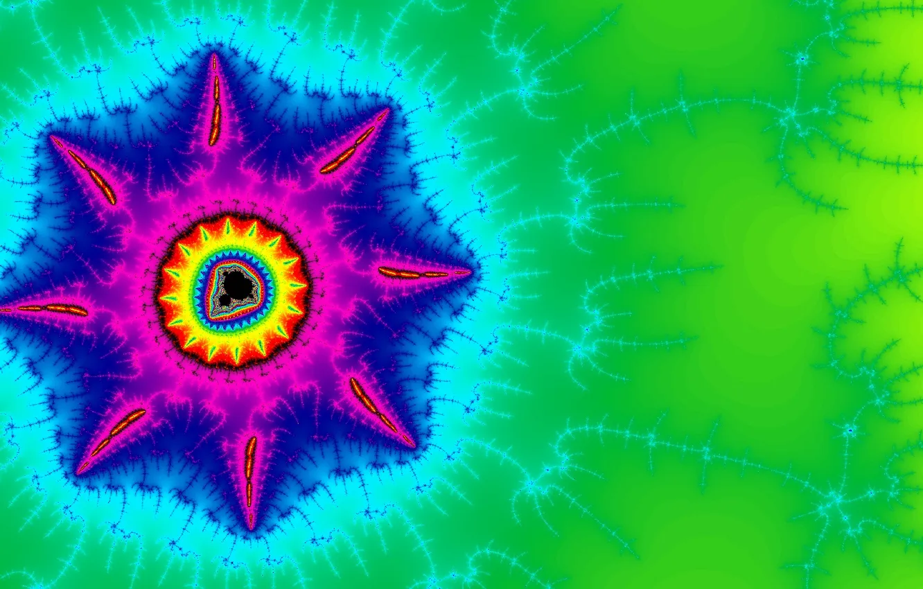 Photo wallpaper light, pattern, color, fractal