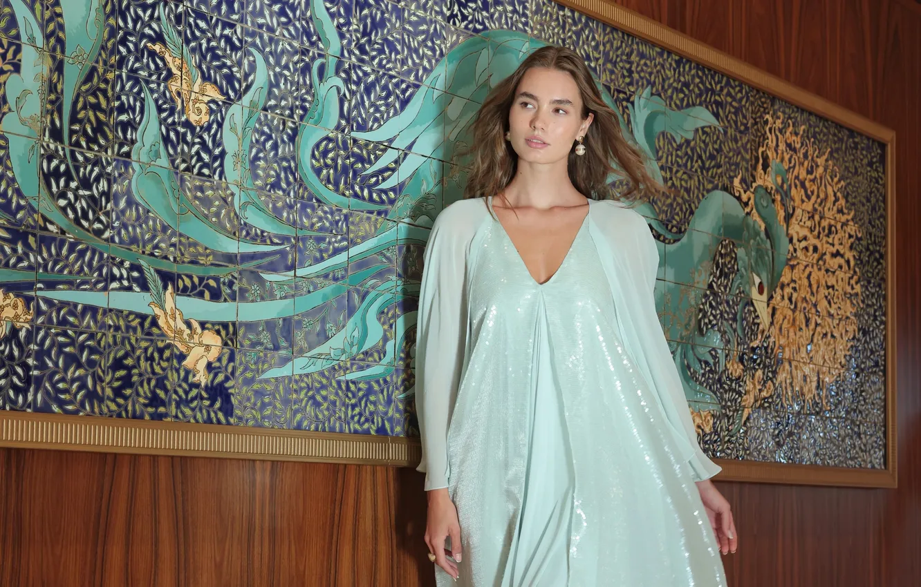 Photo wallpaper girl, woman, model, elegant, stylish, fashionable