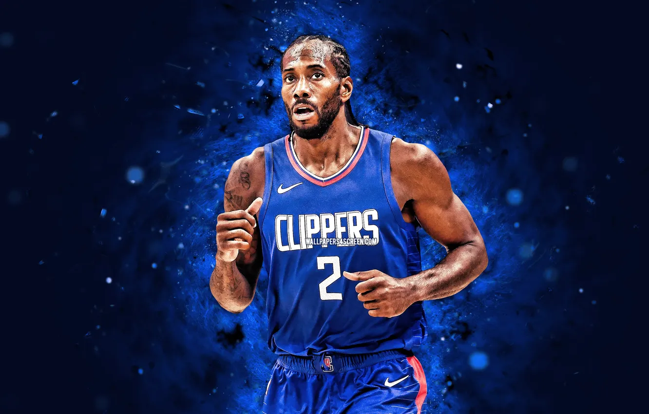 Photo wallpaper basketball, NBA, Los Angeles Clippers, Clippers, Kawhi Leonard, LA Clippers, Kawhi