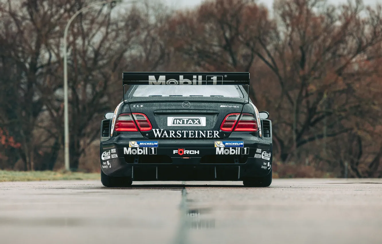 Photo wallpaper Mercedes-Benz, Mercedes, 2000, CLK-Class, Mercedes-Benz CLK DTM, C208