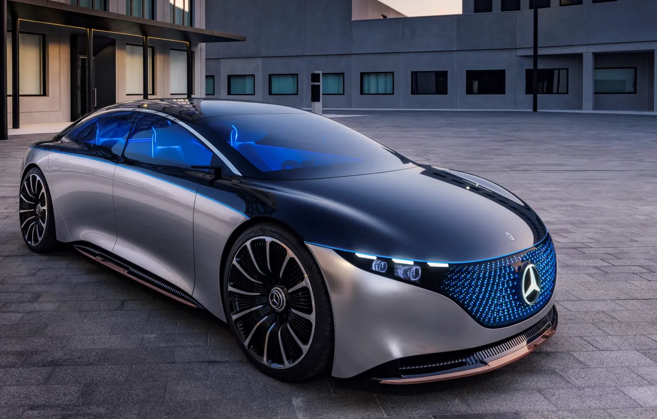 Photo wallpaper Mercedes-Benz, Mercedes, Benz, Vision, Vision EQS, Mercedes-Benz Vision EQS, EQS