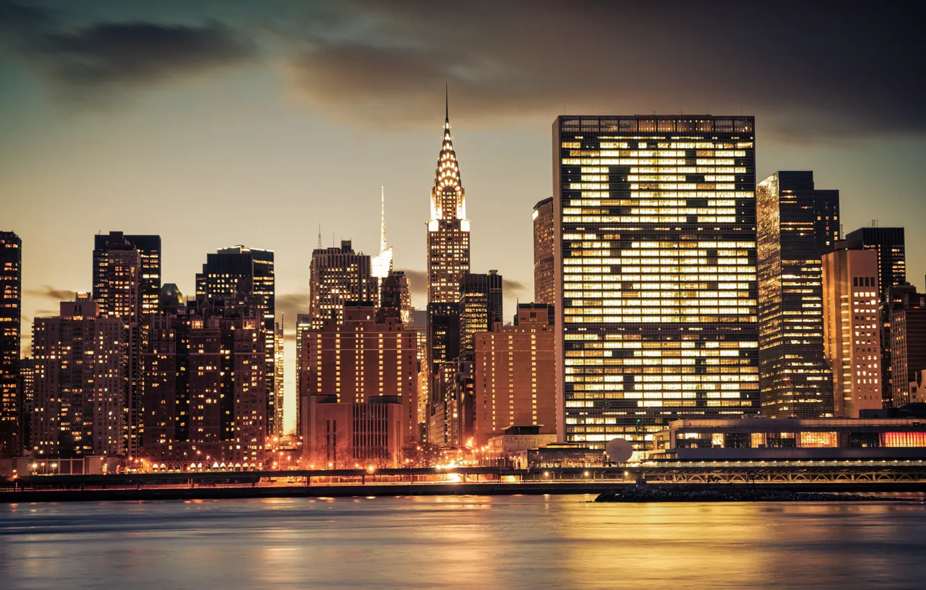Photo wallpaper city, New York, New York, Chrysler Building