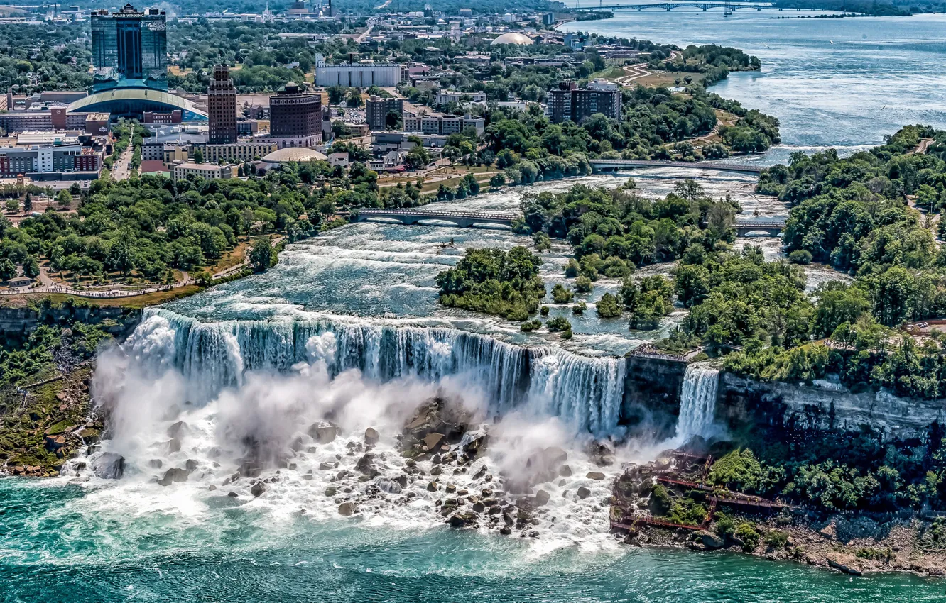 Photo wallpaper United States, New York, Niagara Falls