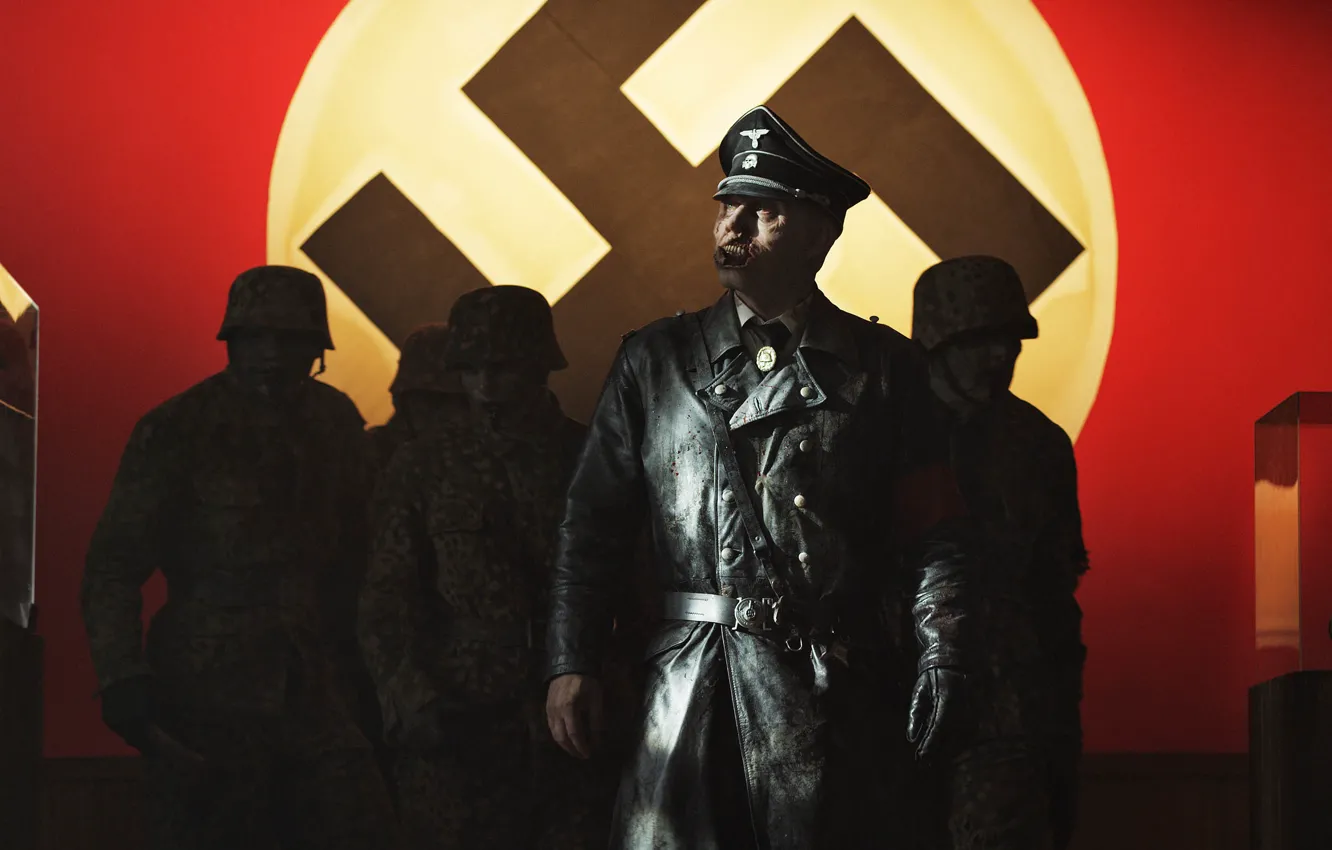 Photo wallpaper Dead, zombies, operation, the Germans, snow 2