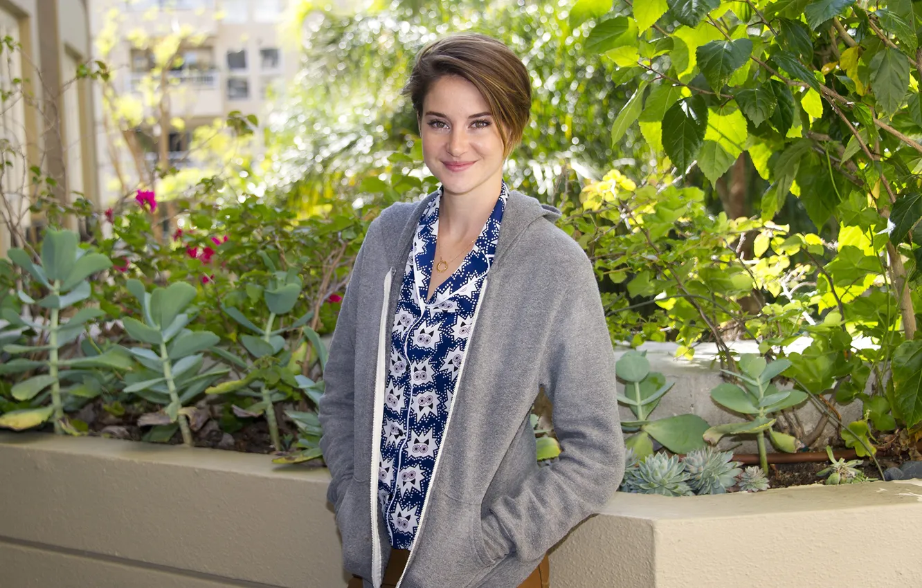 Photo wallpaper photoshoot, Shailene Woodley, The Fault in Our Stars