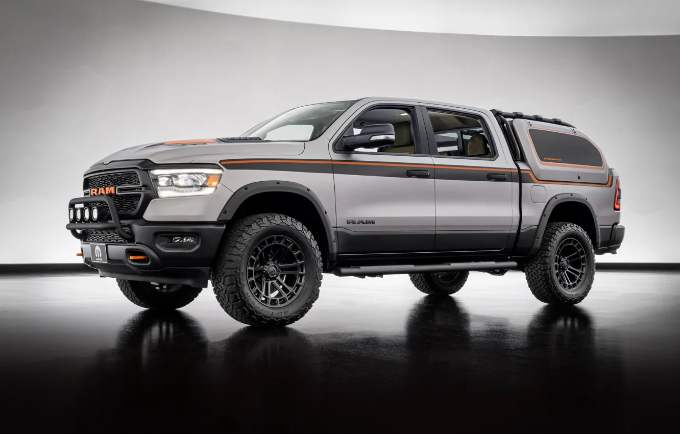 Photo wallpaper Concept, Dodge, SEMA, Dodge Ram, Ram 1500, SEMA 2022, Ram 1500 Backcountry X Concept