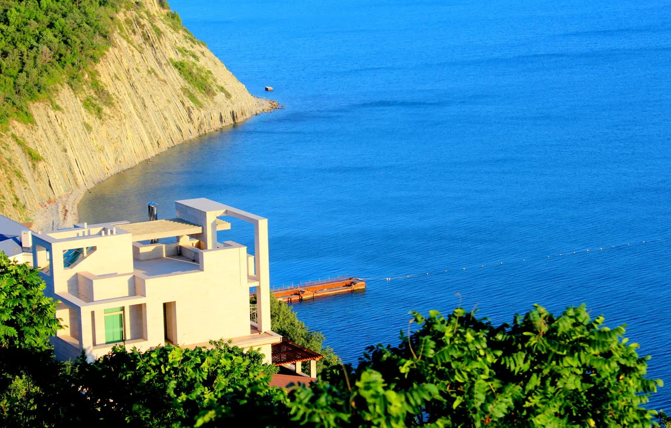 Photo wallpaper sea, Novorossiysk, The black sea