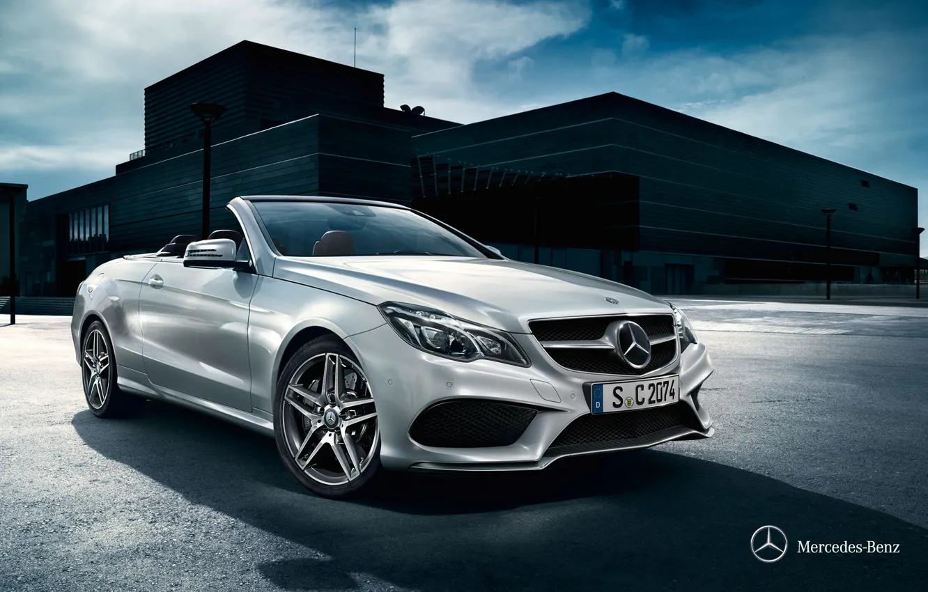 Photo wallpaper Mercedes-Benz, convertible, E-class, Mercedes, Convertible, 2013, A207