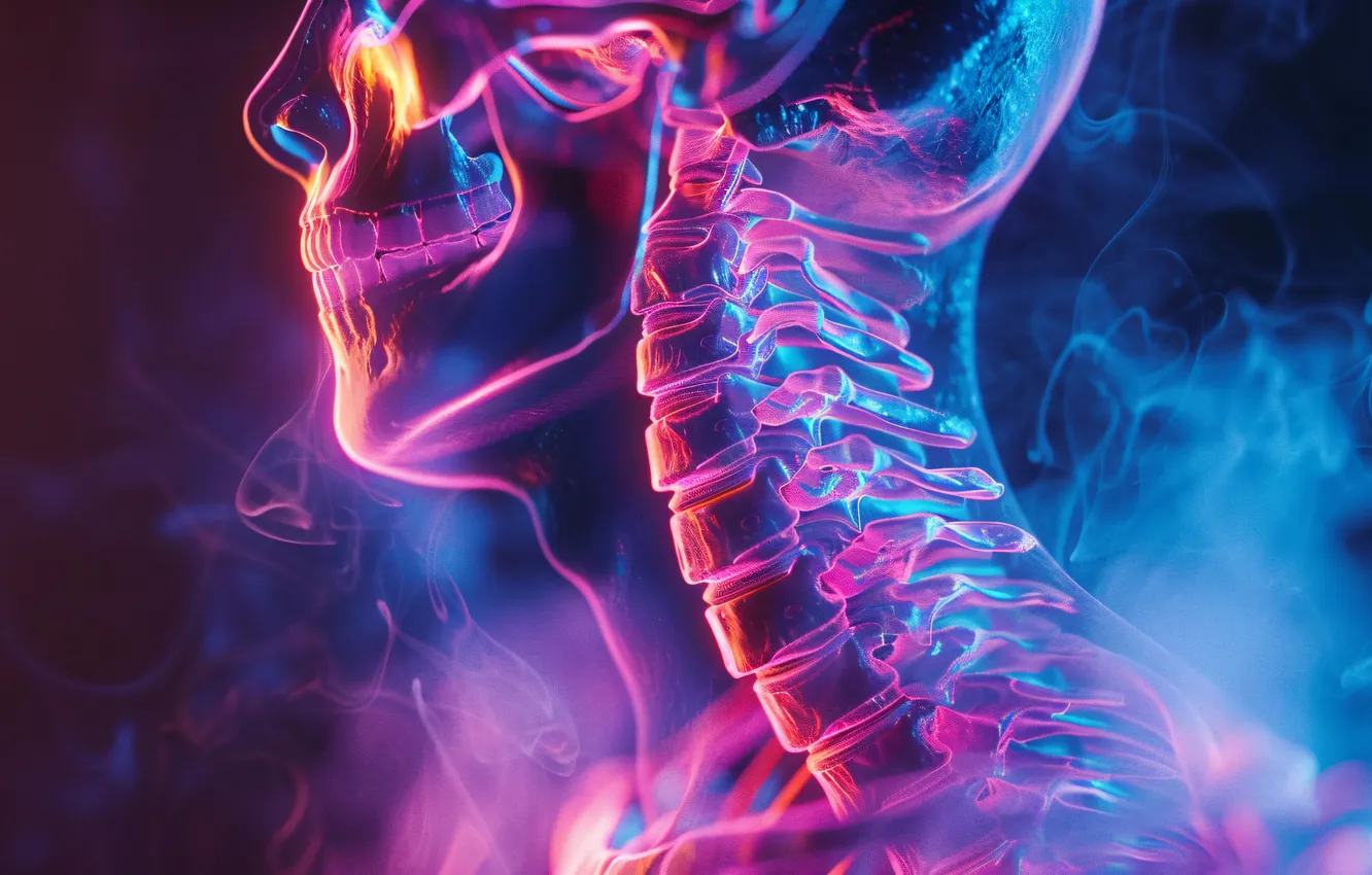 Photo wallpaper mri, Magnetic Resonance, aiart