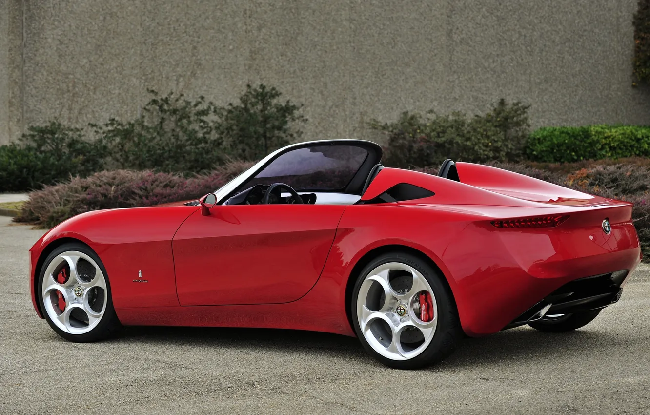 Photo wallpaper Alfa Romeo, convertible, cars, auto, Alfa Romeo, Cabrio