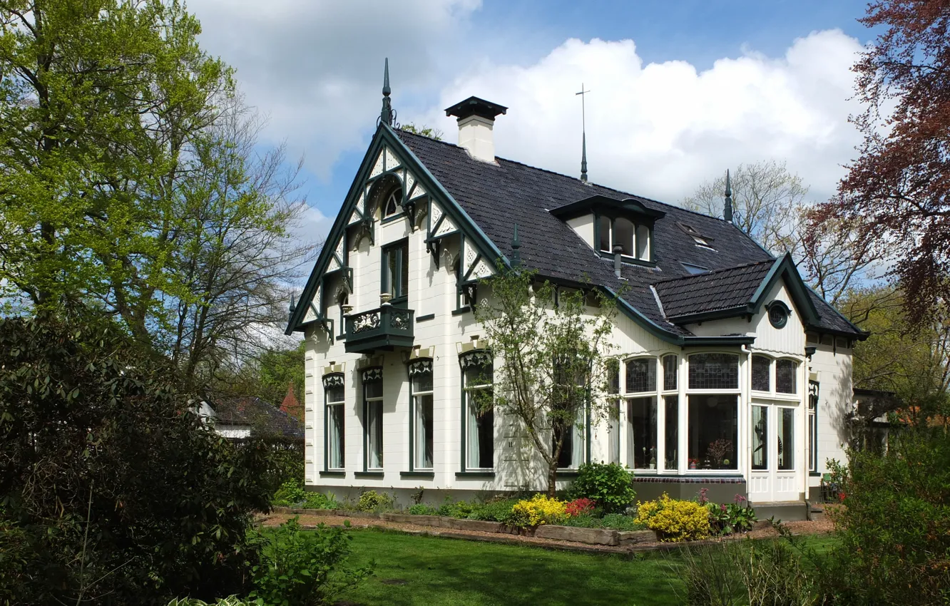 Photo wallpaper House, House, Netherlands, Home, Netherlands, Zuidhorn, Sathorn