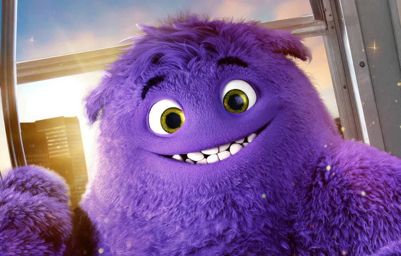 Photo wallpaper being, cartoon, 2024