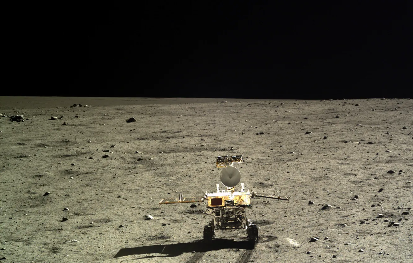 Wallpaper surface, The moon, CNSA, China National Space Administration ...