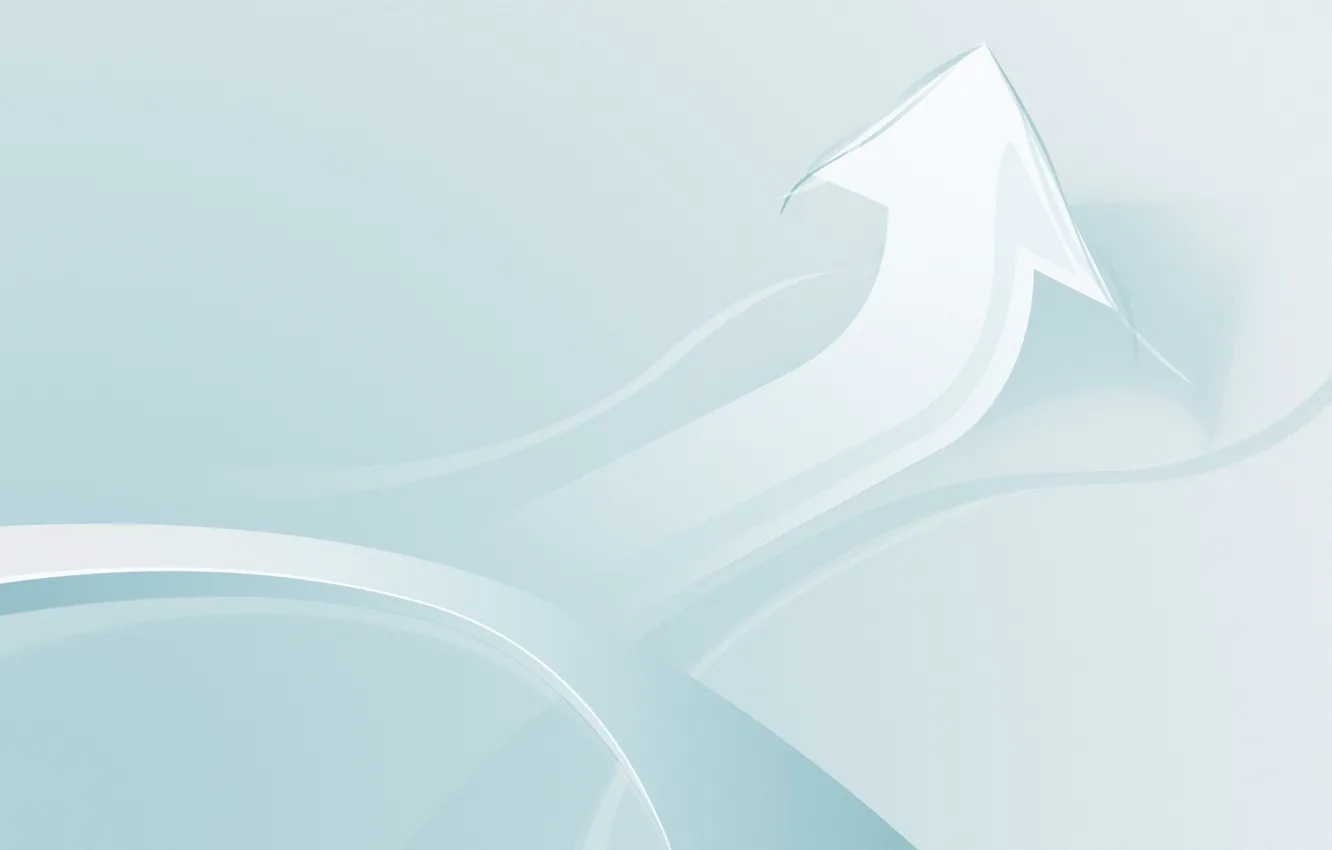 Photo wallpaper arrows, minimalism, light