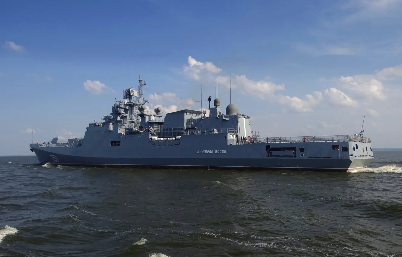 Photo wallpaper Navy, frigate, The Baltic sea, patrol ship, &ampquot;Admiral Essen&ampquot;