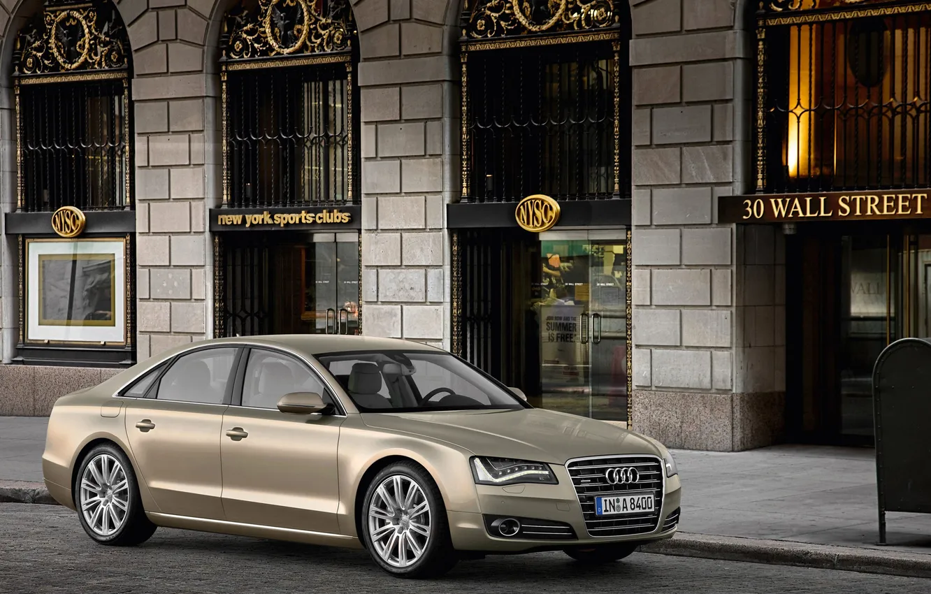 Photo wallpaper Audi, Wall Street