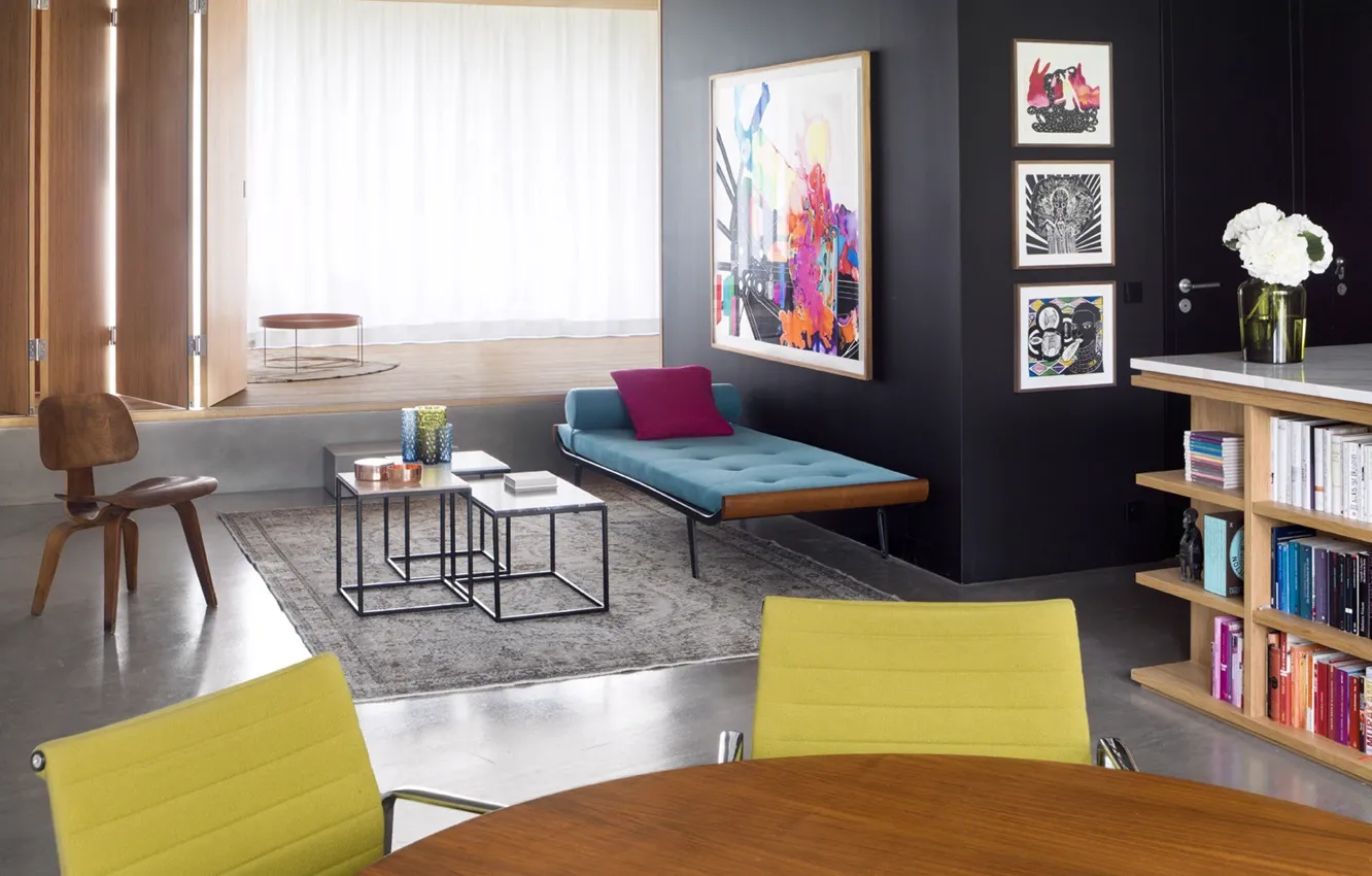 Photo wallpaper design, style, interior, Germany, Germany, living room, Berlin, Berlin