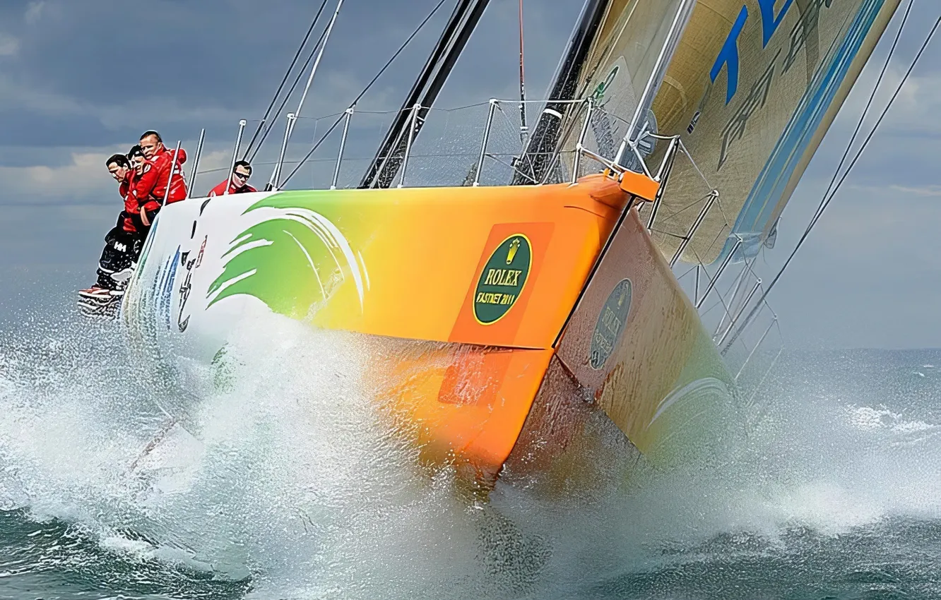 Photo wallpaper speed, boats, races