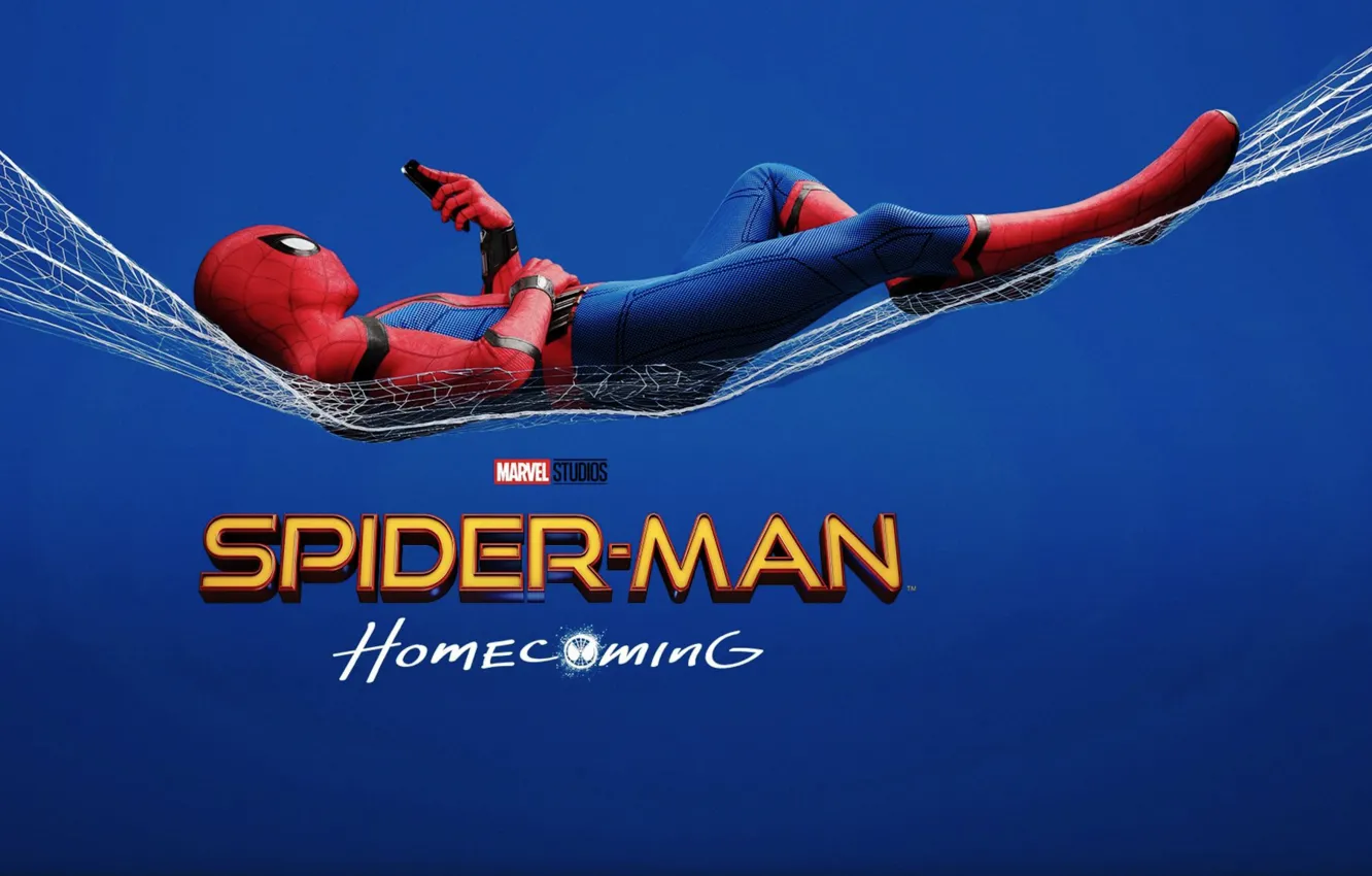 Photo wallpaper Marvel Comics, Movie, Tom Holland, Spider-Man: Homecoming, Spider-man: the Return Home