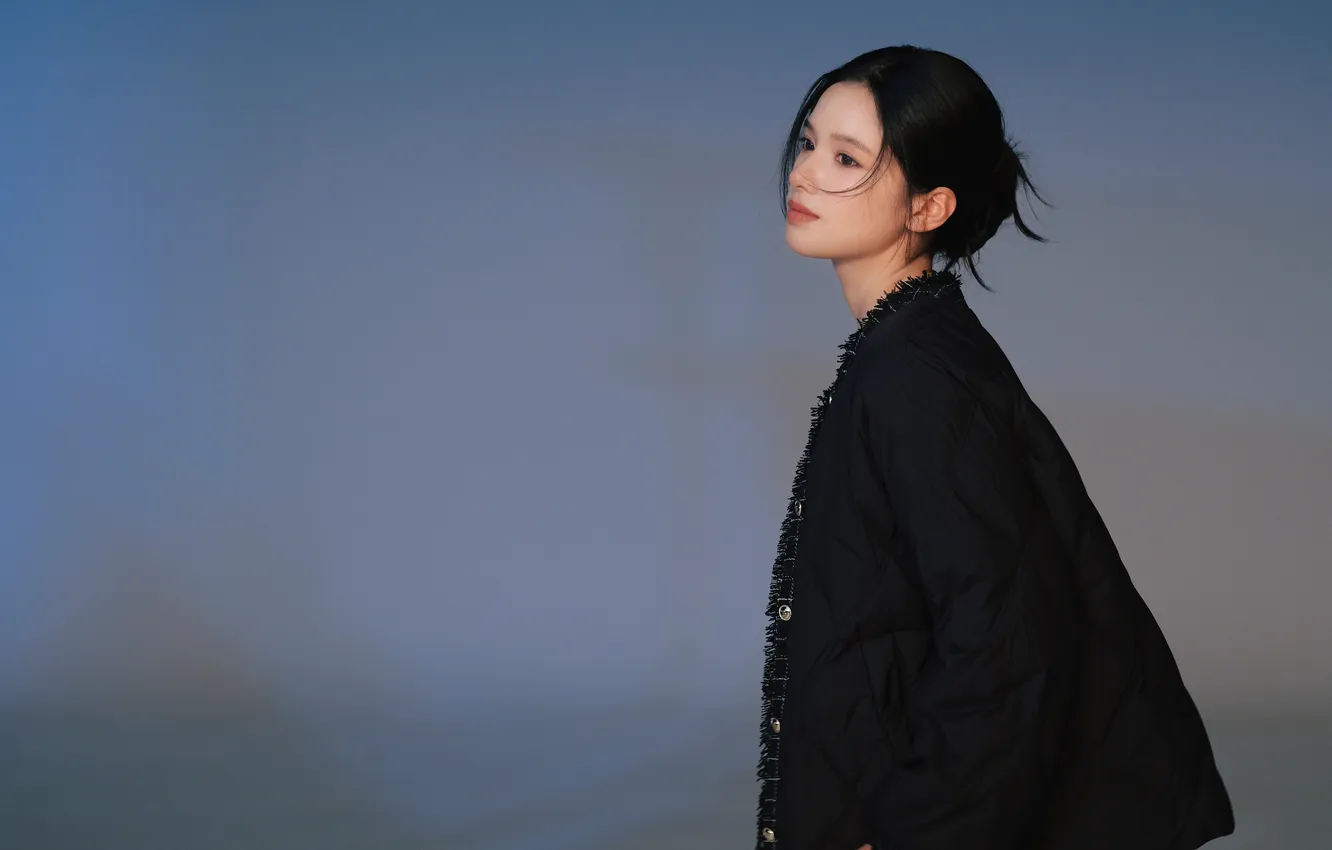 Photo wallpaper Asian, cutie, bokeh, asian, cutie, asian girls, black clothes, asian girls