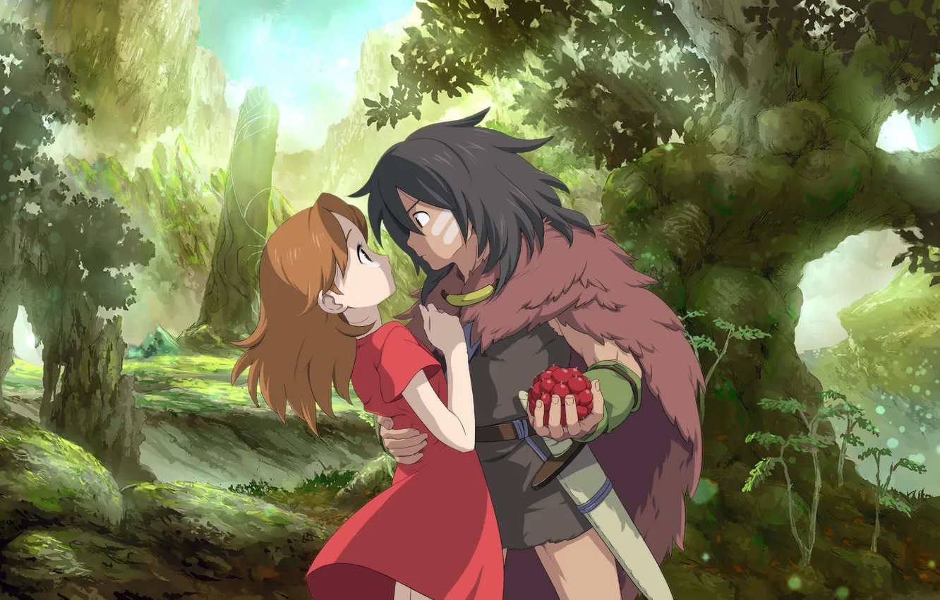 Photo wallpaper girl, nature, anime, art, guy, Arietti from the country of lilliput, Arrietty, Karigurashi no Arrietty