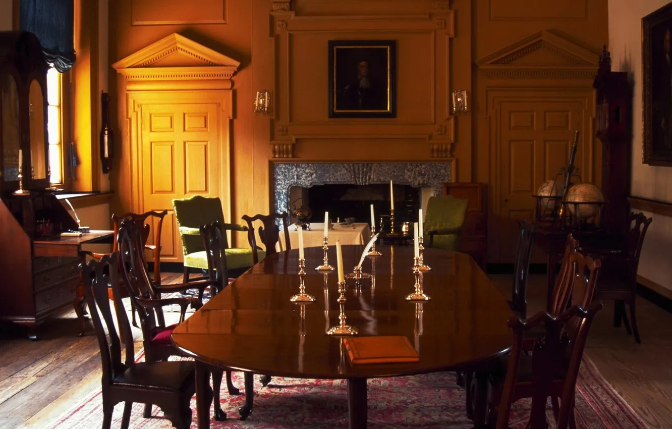 Photo wallpaper design, style, Villa, home, interior, living room