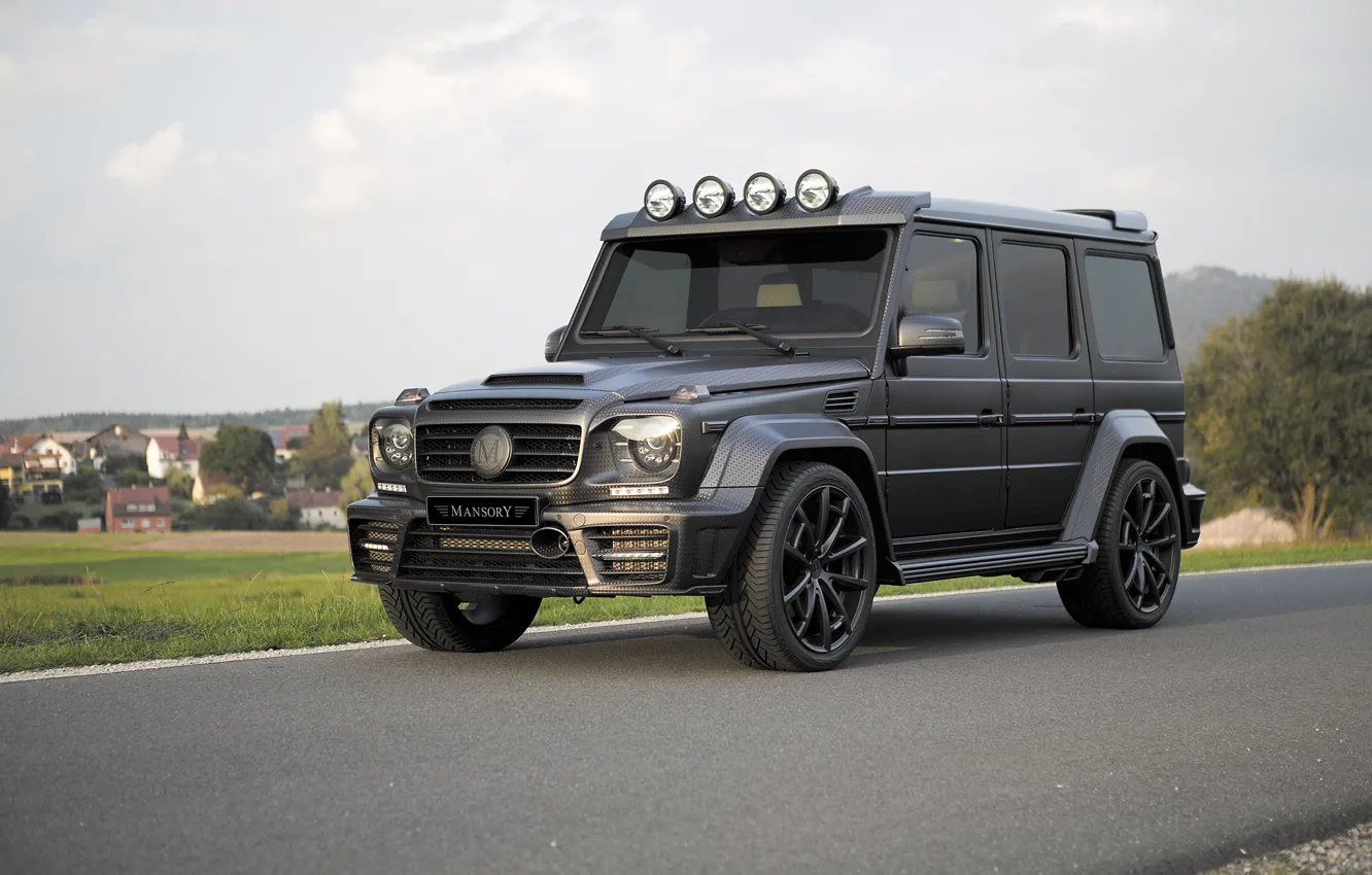 Photo wallpaper Mercedes-Benz, Mercedes, g, G-Class, Gelandewagen, W463, 2015, Mansory Gronos