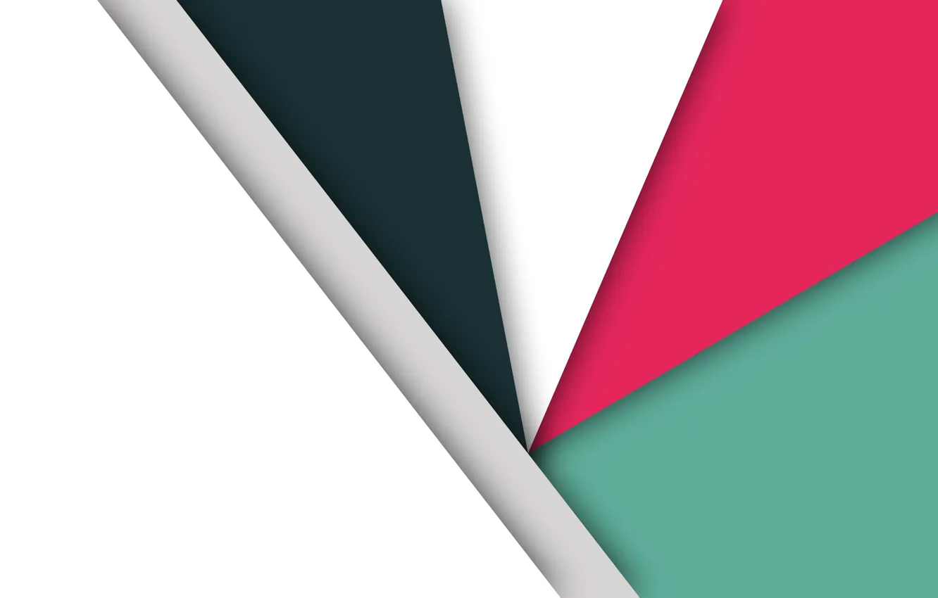 Photo wallpaper white, line, abstraction, geometry, green, raspberry