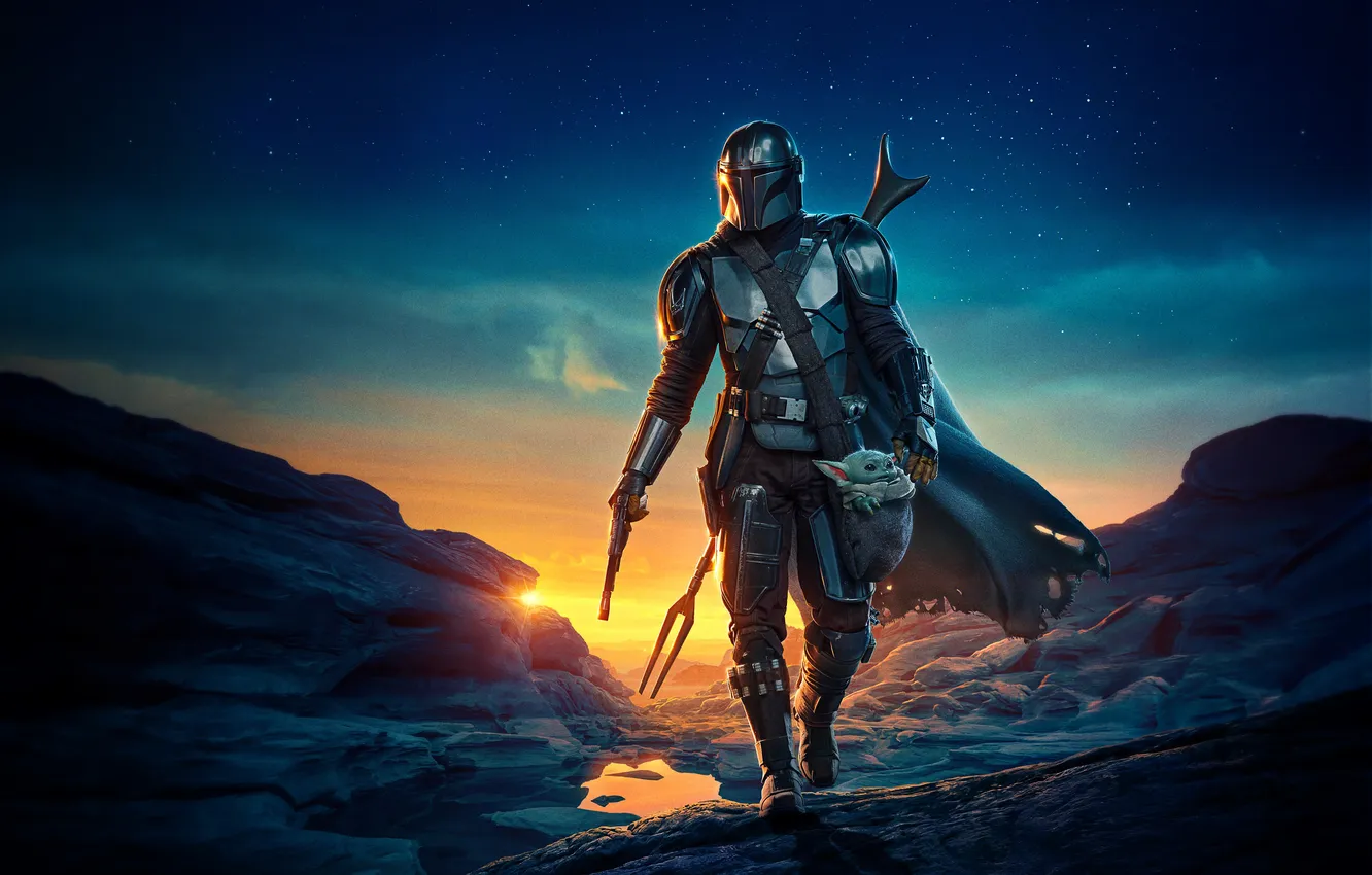 Photo wallpaper Star Wars, Action, Fantasy, The, Series, Kid, EXCLUSIVE, Show