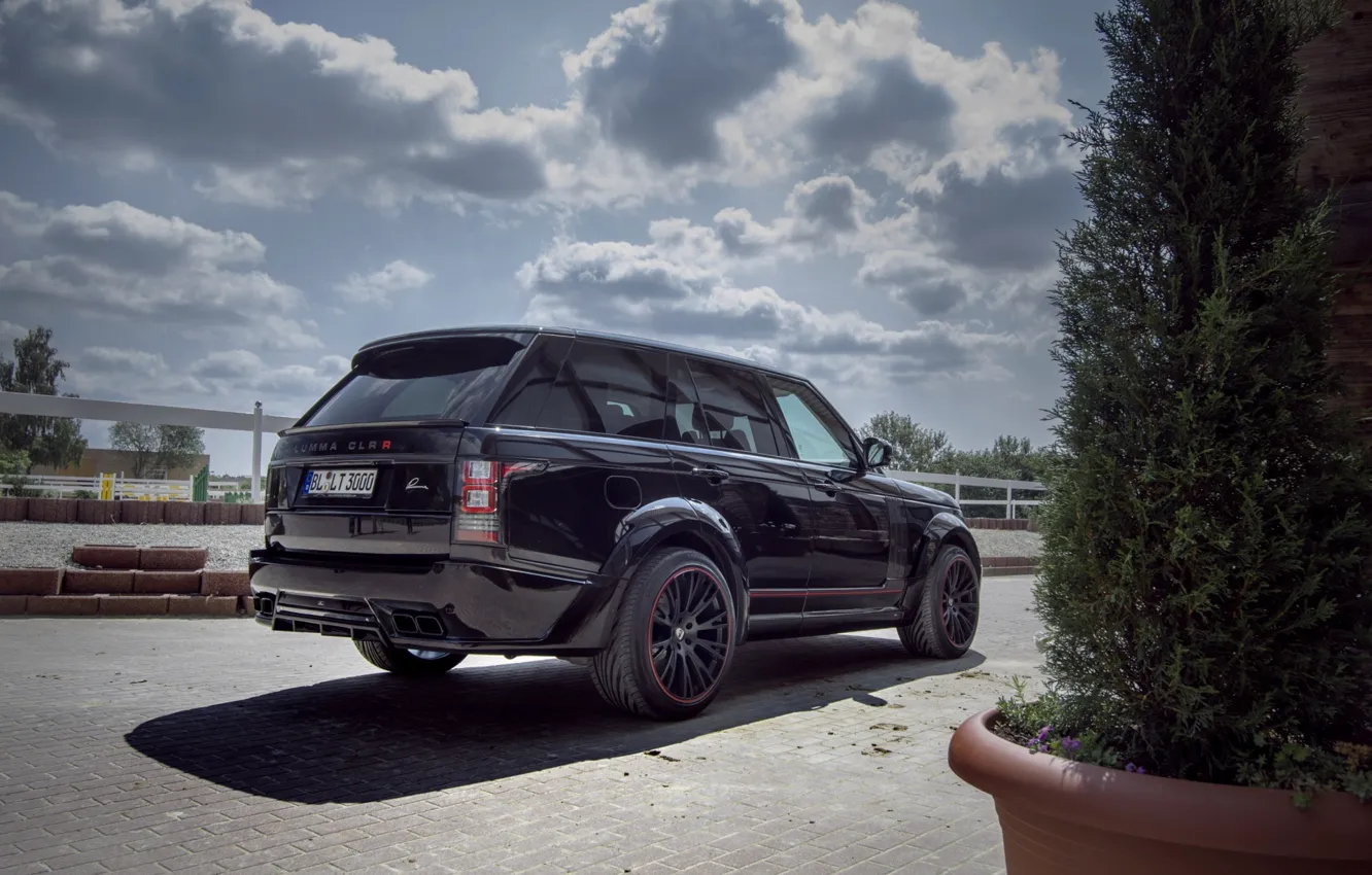 Photo wallpaper Land Rover, Range Rover, 2014, Tuned by Lumma Design
