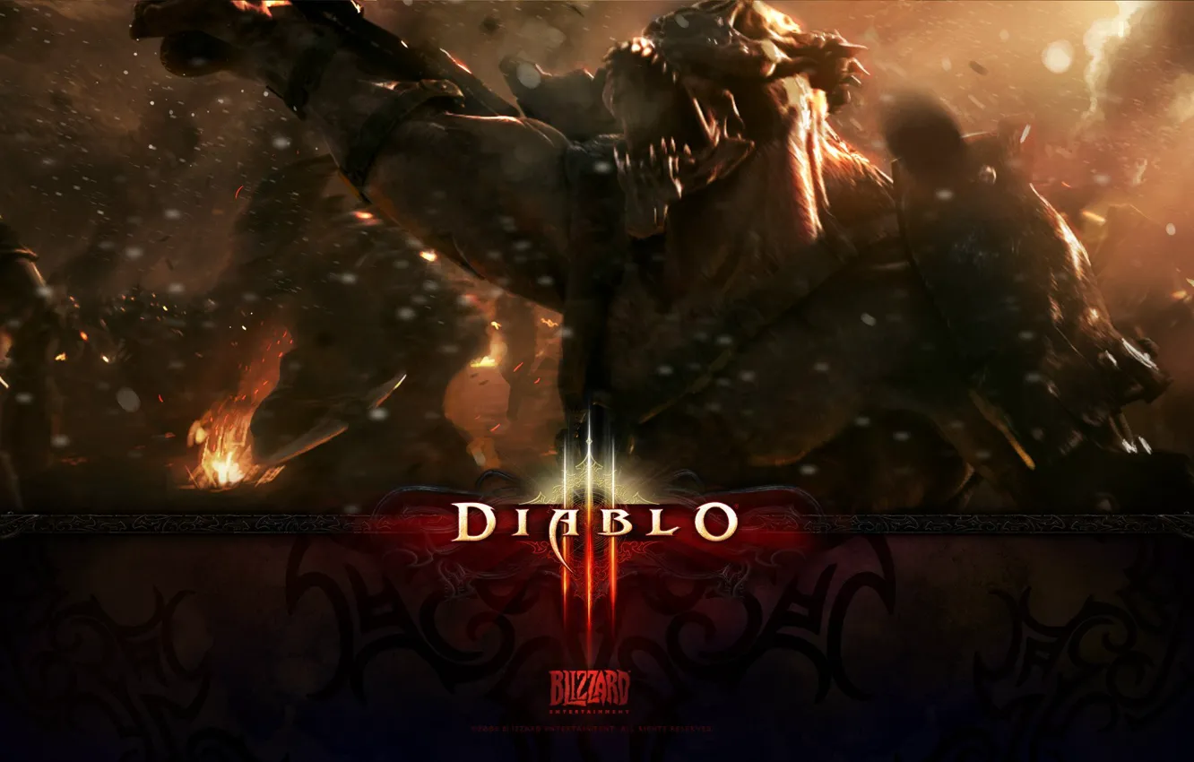 Photo wallpaper game, Blizzard, Diablo 3, diablo