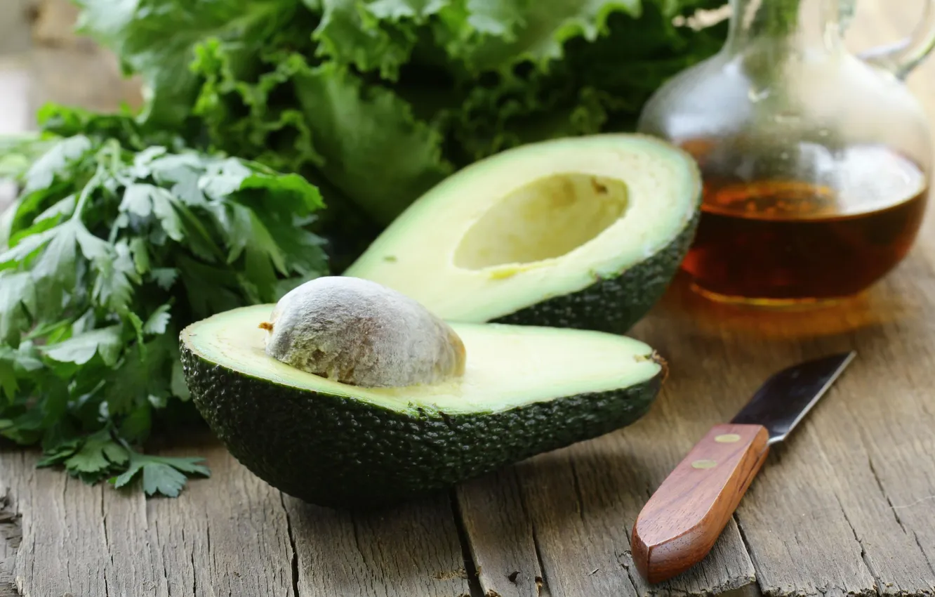 Photo wallpaper leaves, background, Wallpaper, food, knife, wallpaper, fruit, widescreen