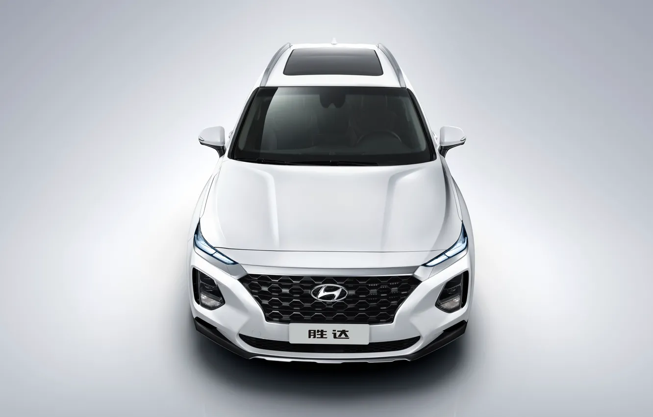 Photo wallpaper Hyundai, crossover, Santa Fe, 2019