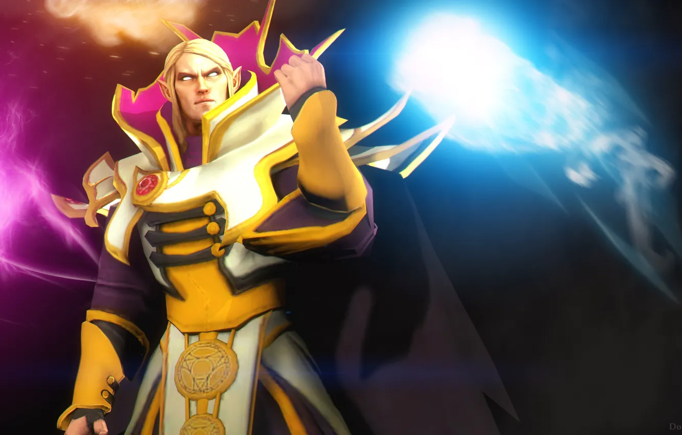 Photo wallpaper hero, MAG, dota2, Invoker
