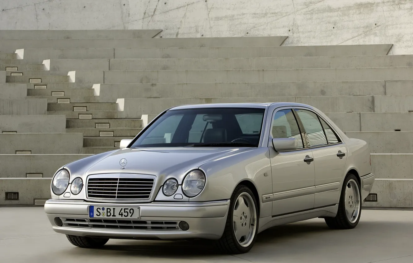 Photo wallpaper Mercedes-Benz, Mercedes, E-class, AMG, E-Class, 1996, E-class, W210