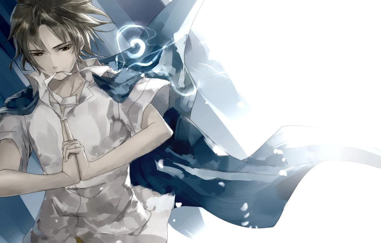 Photo wallpaper paper, anime, art, guy, natsume yuujinchou, The Natsume book of friendship, escente, Natsume Takashi