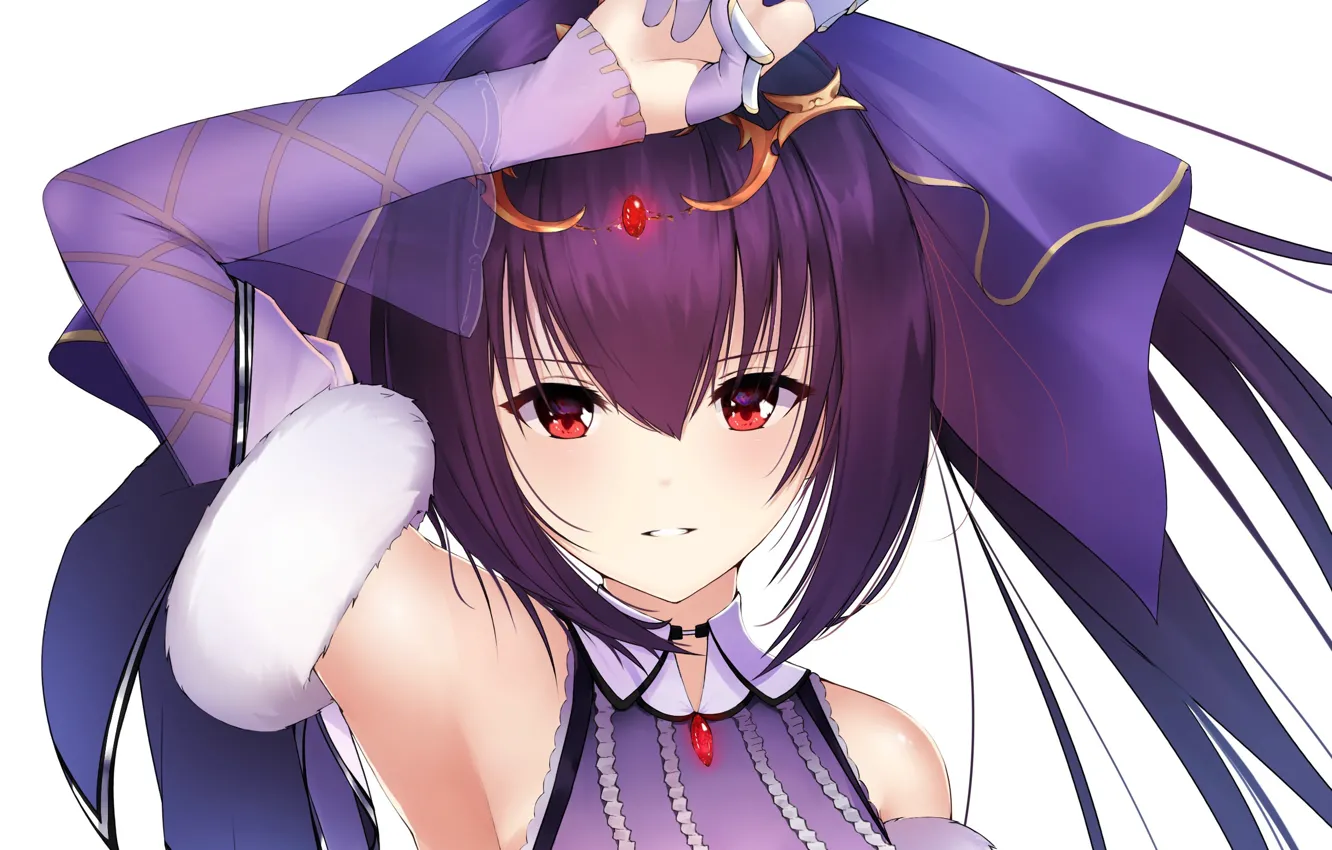 Photo wallpaper girl, Caster, Fate / Grand Order, The destiny of a great campaign, Scathach Skadi