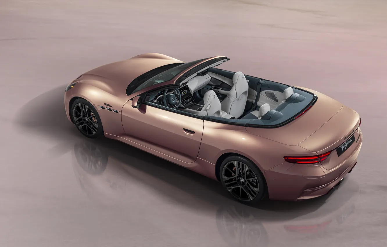 Photo wallpaper Maserati, GranCabrio, 2024, Maserati GranCabrio Folgore