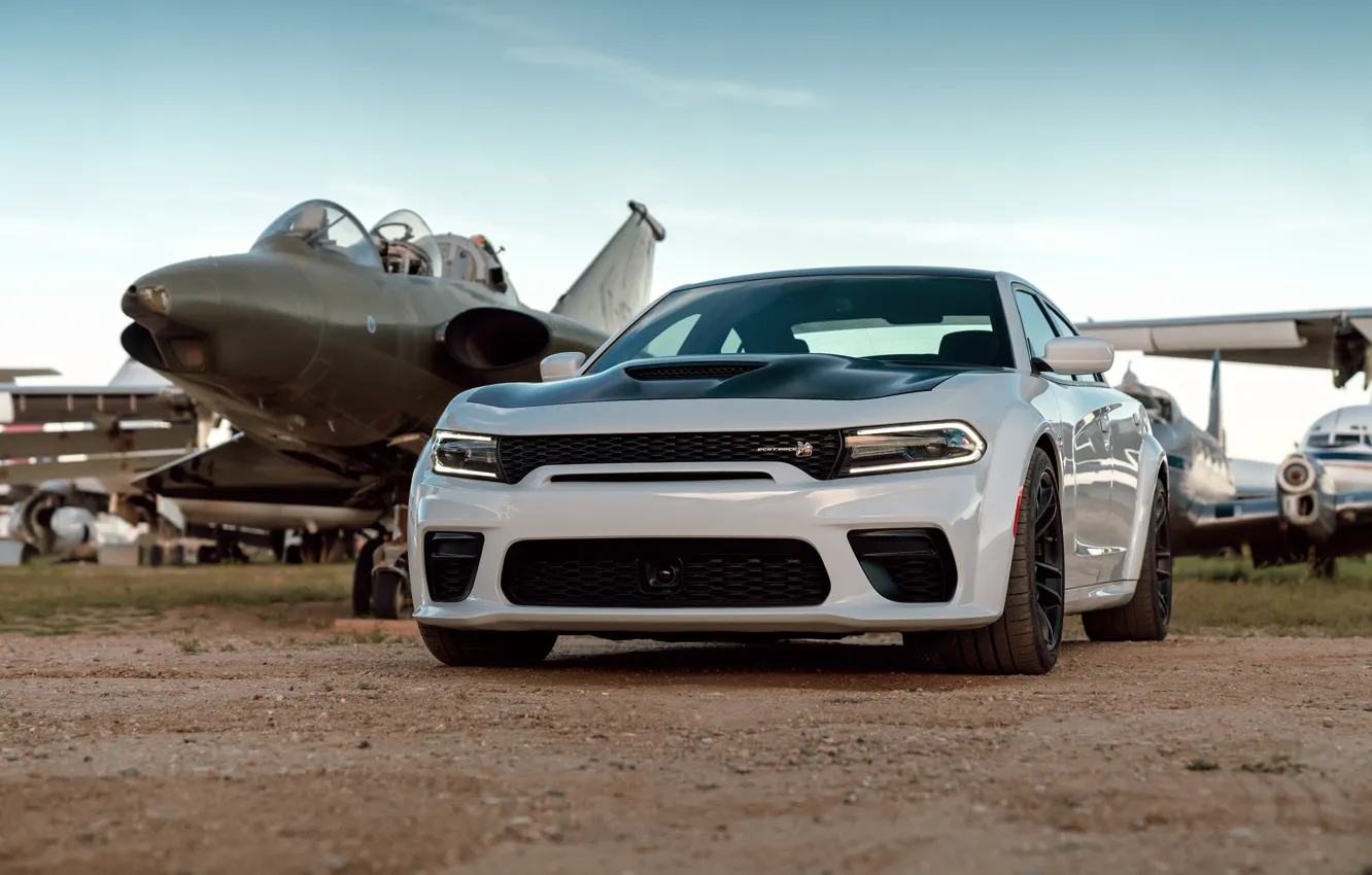 Photo wallpaper Muscle, Dodge, Charger, Dodge Charger, Tuning, Custom, Super Bee, Scat Pack