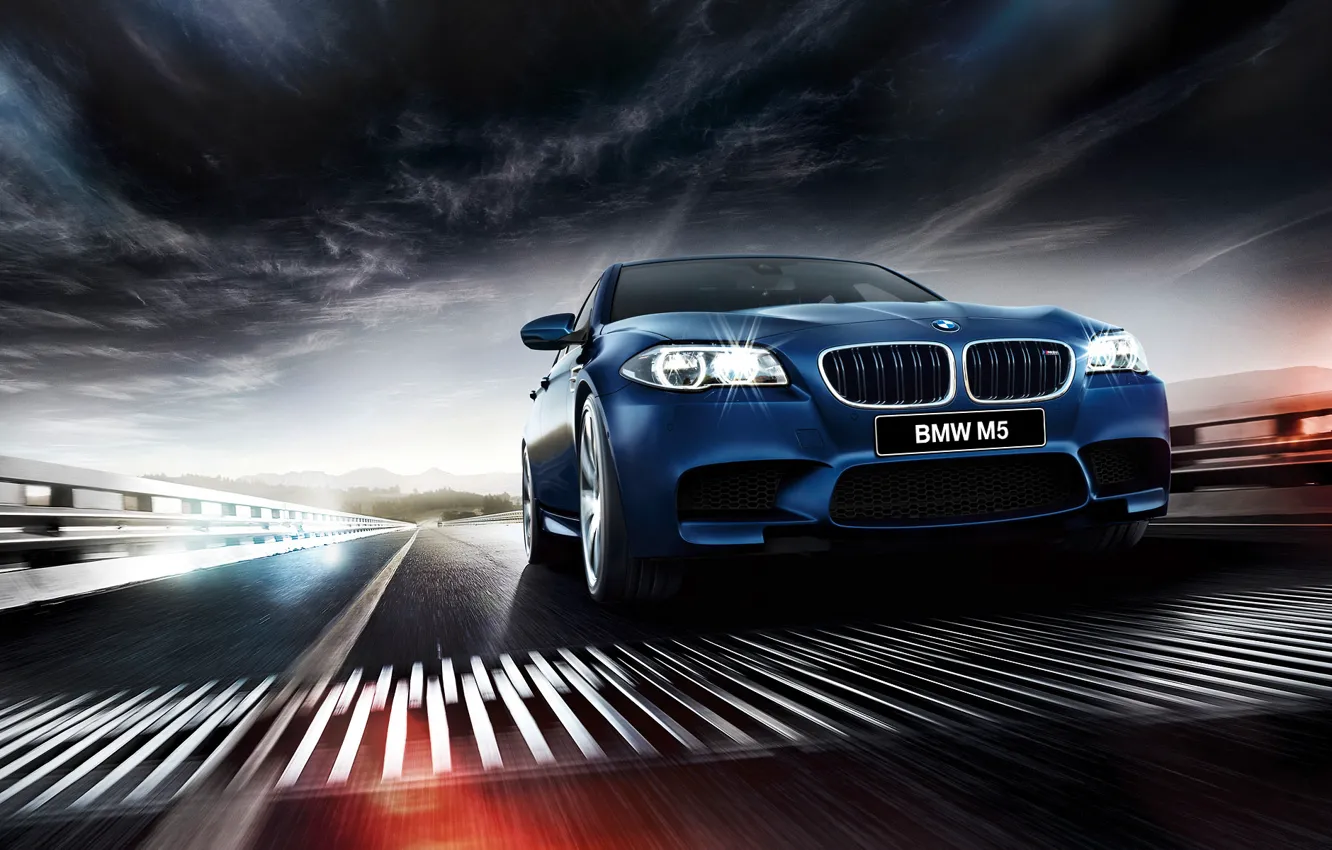 Photo wallpaper BMW, BMW, sedan, F10, Sedan, 2015