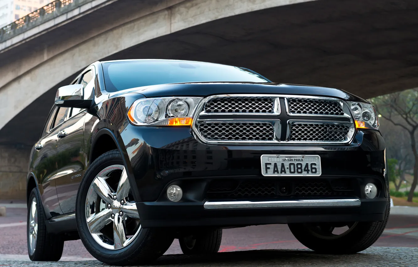Photo wallpaper auto, Dodge, the front, Durango, Citadel, powerful