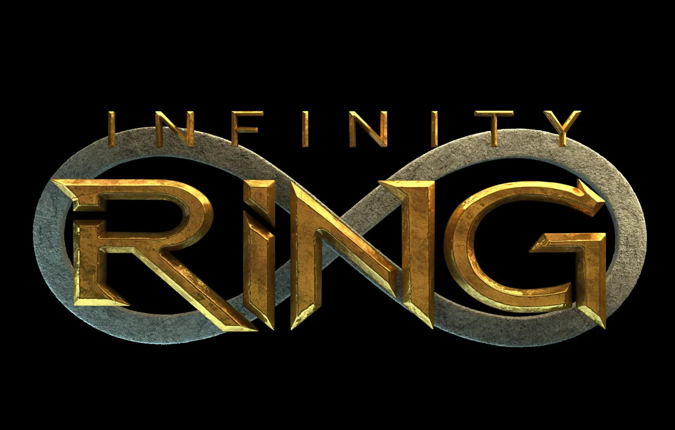 Photo wallpaper sign, Logo, Infinity Ring