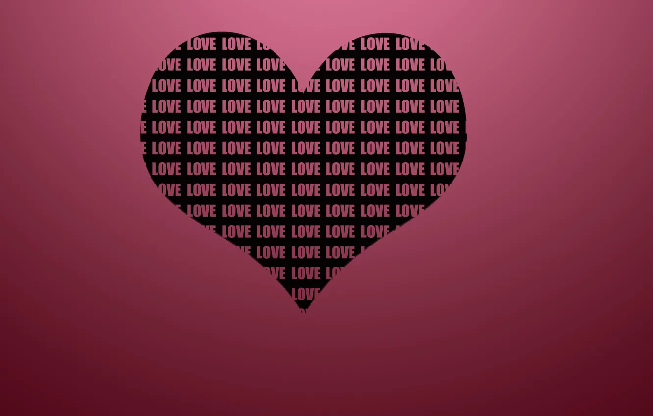 Photo wallpaper love, heart, hearts, valentines day, kiss couple